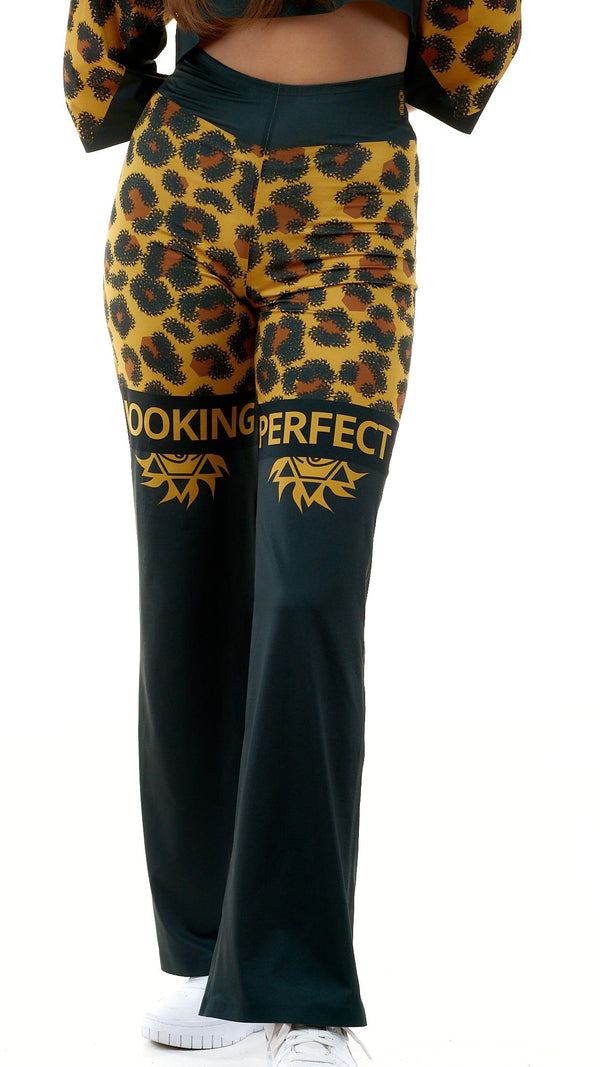 lookingperfect.fashion How About / Pants / Beast HIGH WAIST WIDE LEG PANTS - BEAST 4556