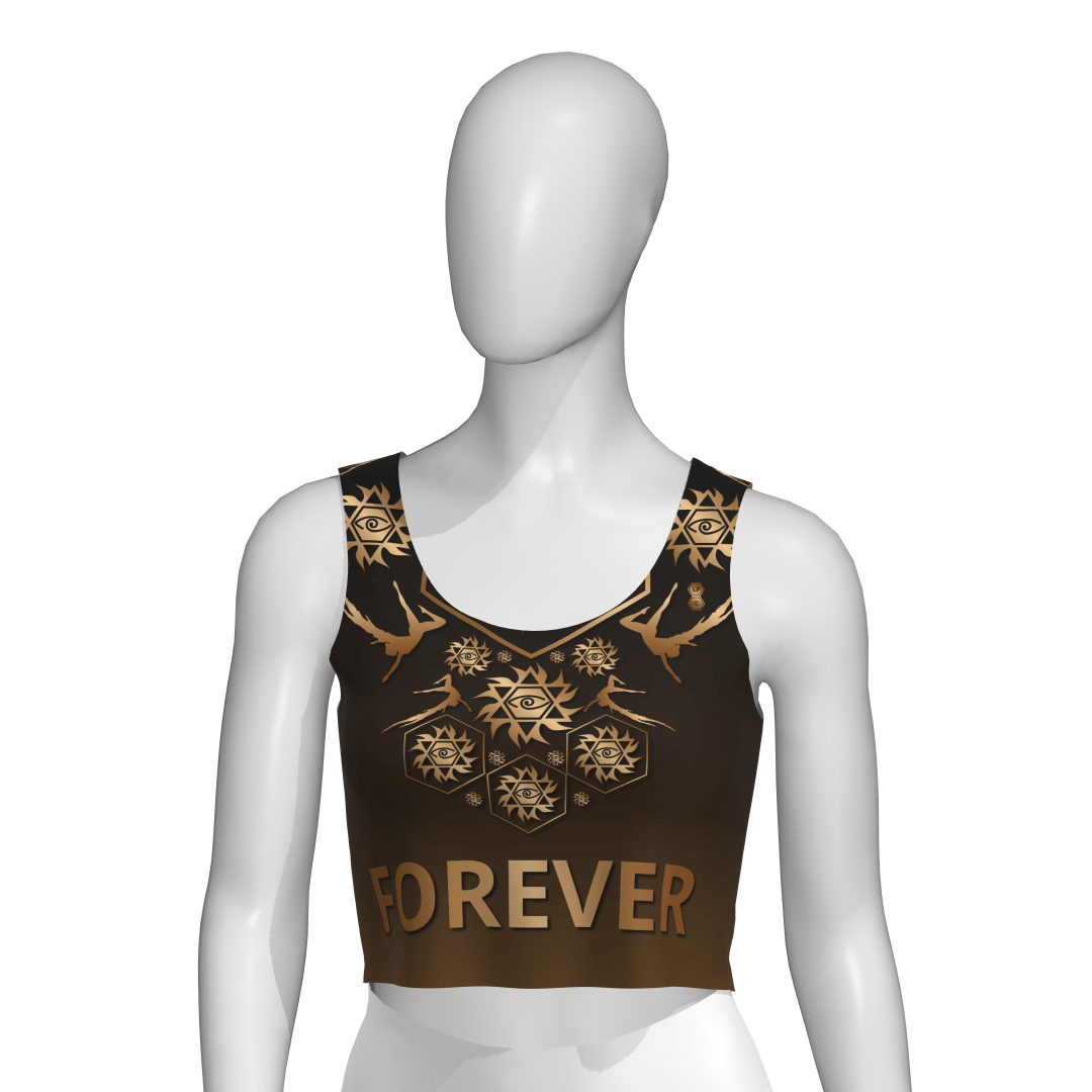 lookingperfect.fashion Forever / Tanktops / Mural REGULAR FIT CROP TANKTOP - MURAL 3454