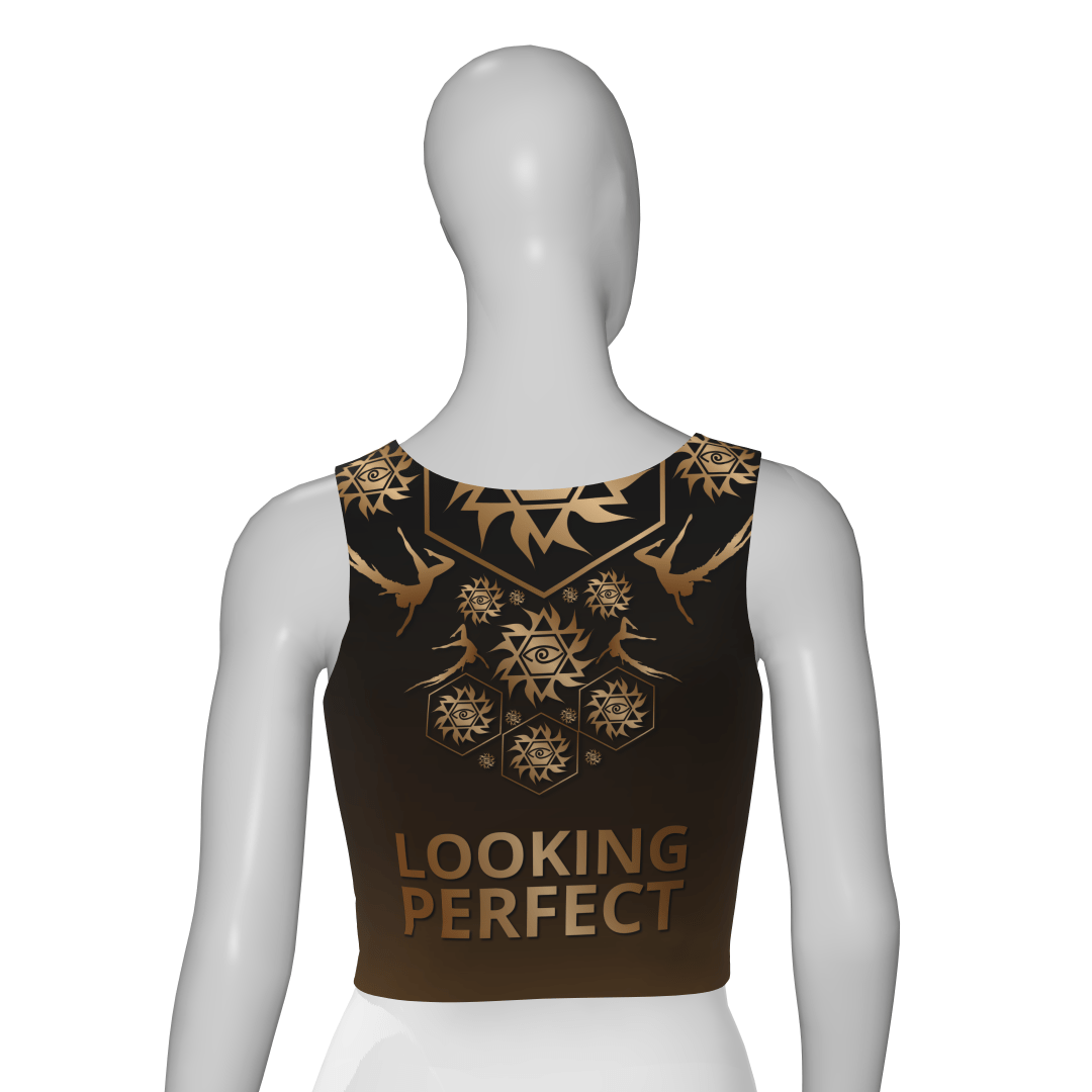 lookingperfect.fashion Forever / Tanktops / Mural REGULAR FIT CROP TANKTOP - MURAL 3454