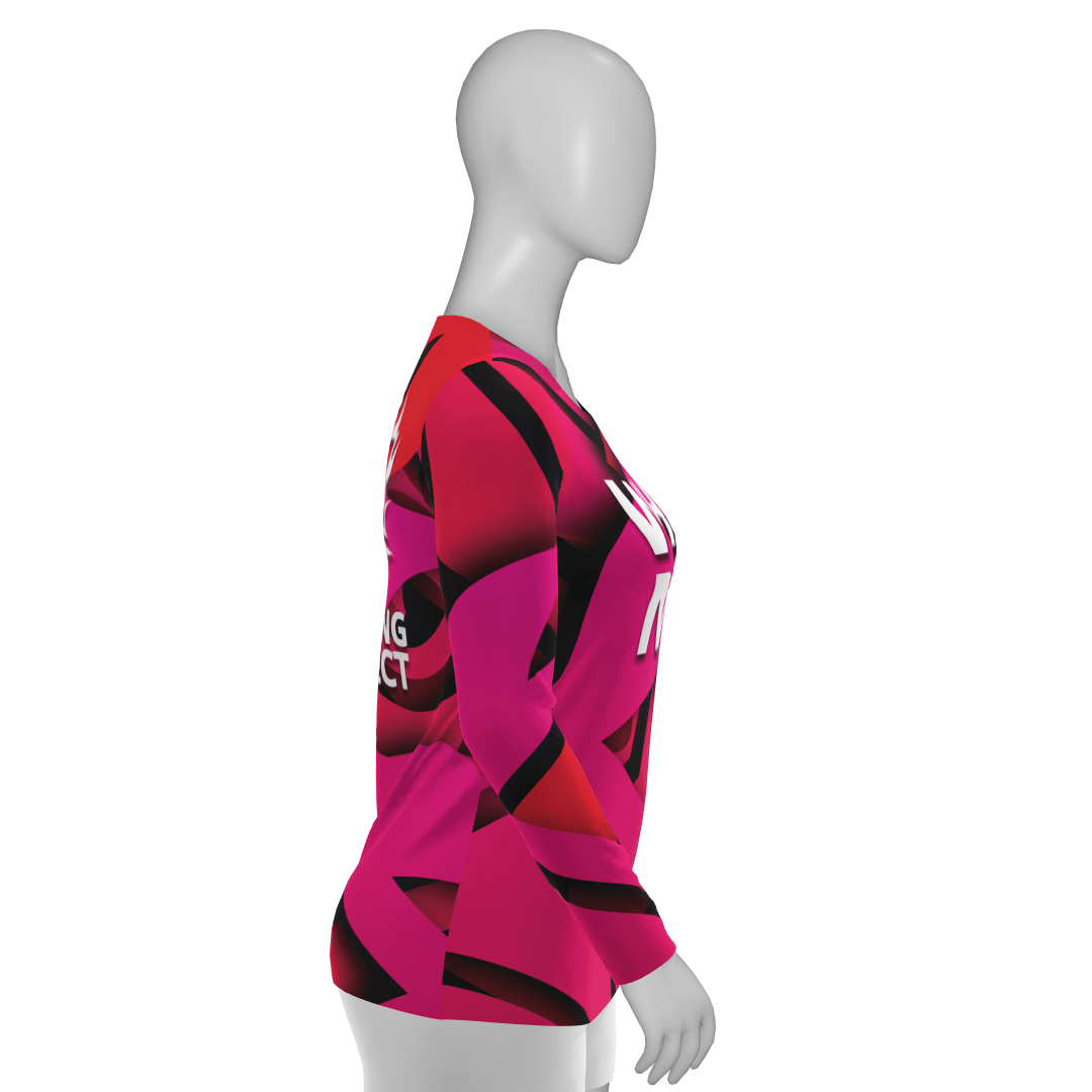 lookingperfect.fashion Why Not / T-shirt / Diva REGULAR FIT TSHIRT (LONG SLEEVE) - ROUGE 3848