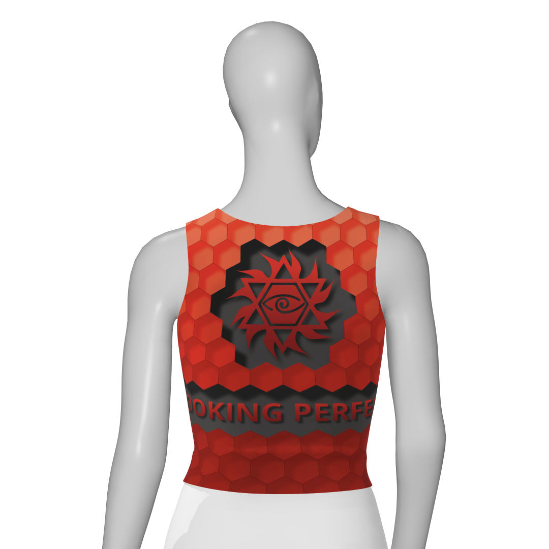 lookingperfect.fashion Never Stop / Tanktops / Dragon TIGHT CROP TANKTOP - DRAGON 3647