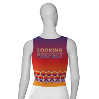 lookingperfect.fashion Happy To Be / Tanktops / Sunset TIGHT CROP TANKTOP - SUNSET 465