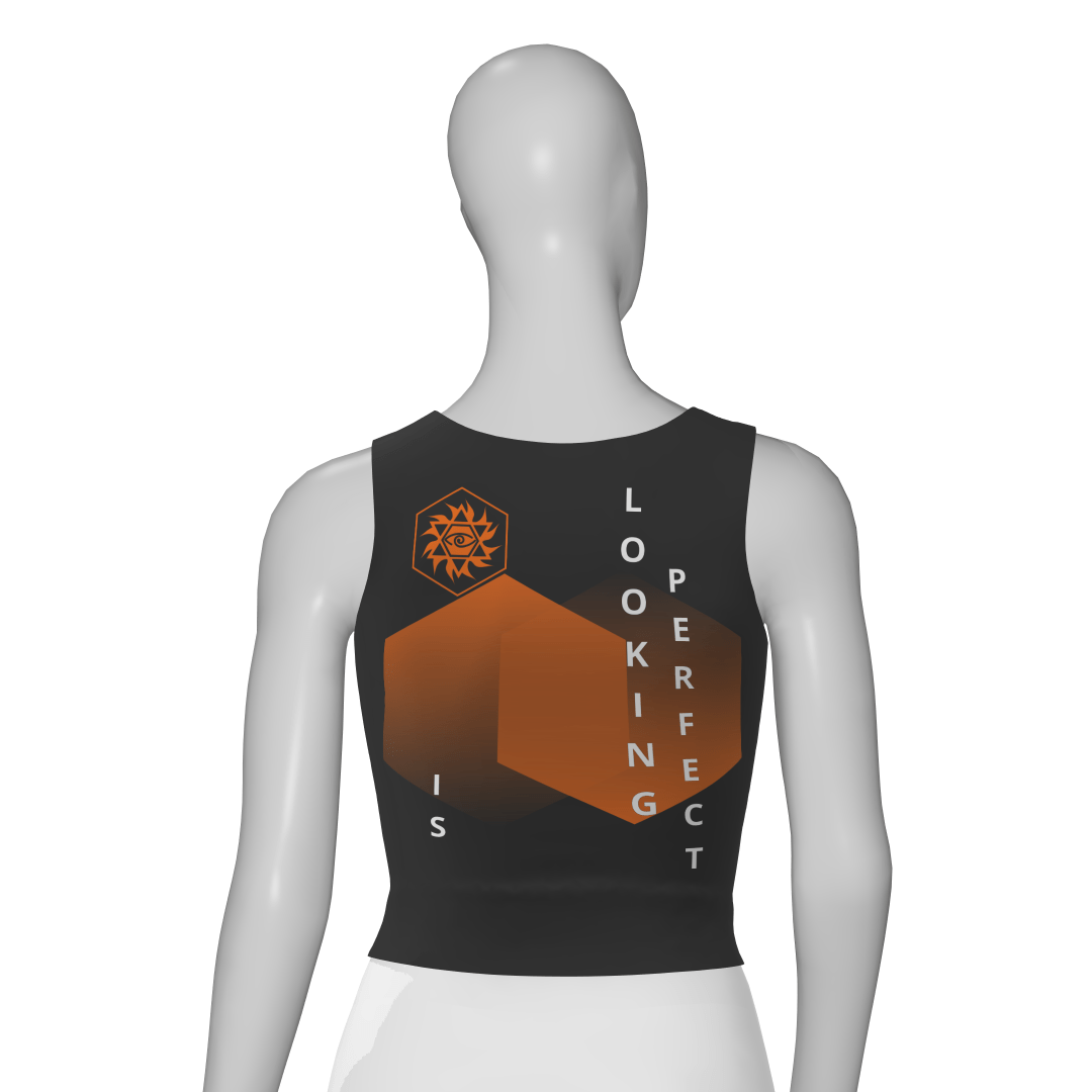 lookingperfect.fashion Imperfect / Tanktops / Void TIGHT CROP TANKTOP - VOID 657